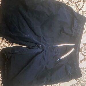 Slightly Faded Navy Drawstring Kids shorts